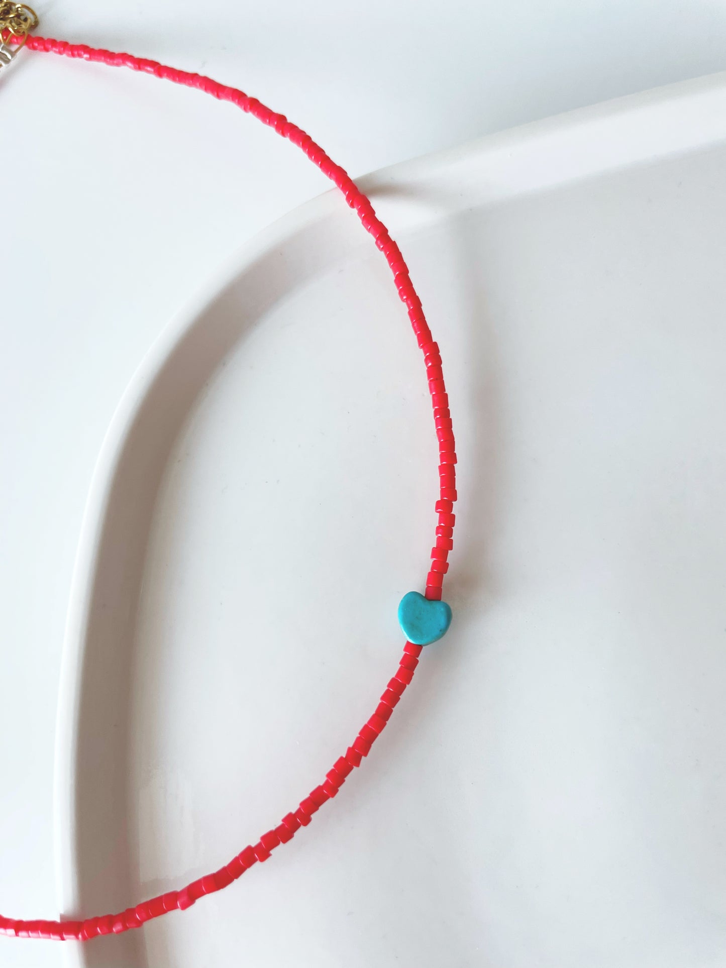 Hearts in Color Necklaces