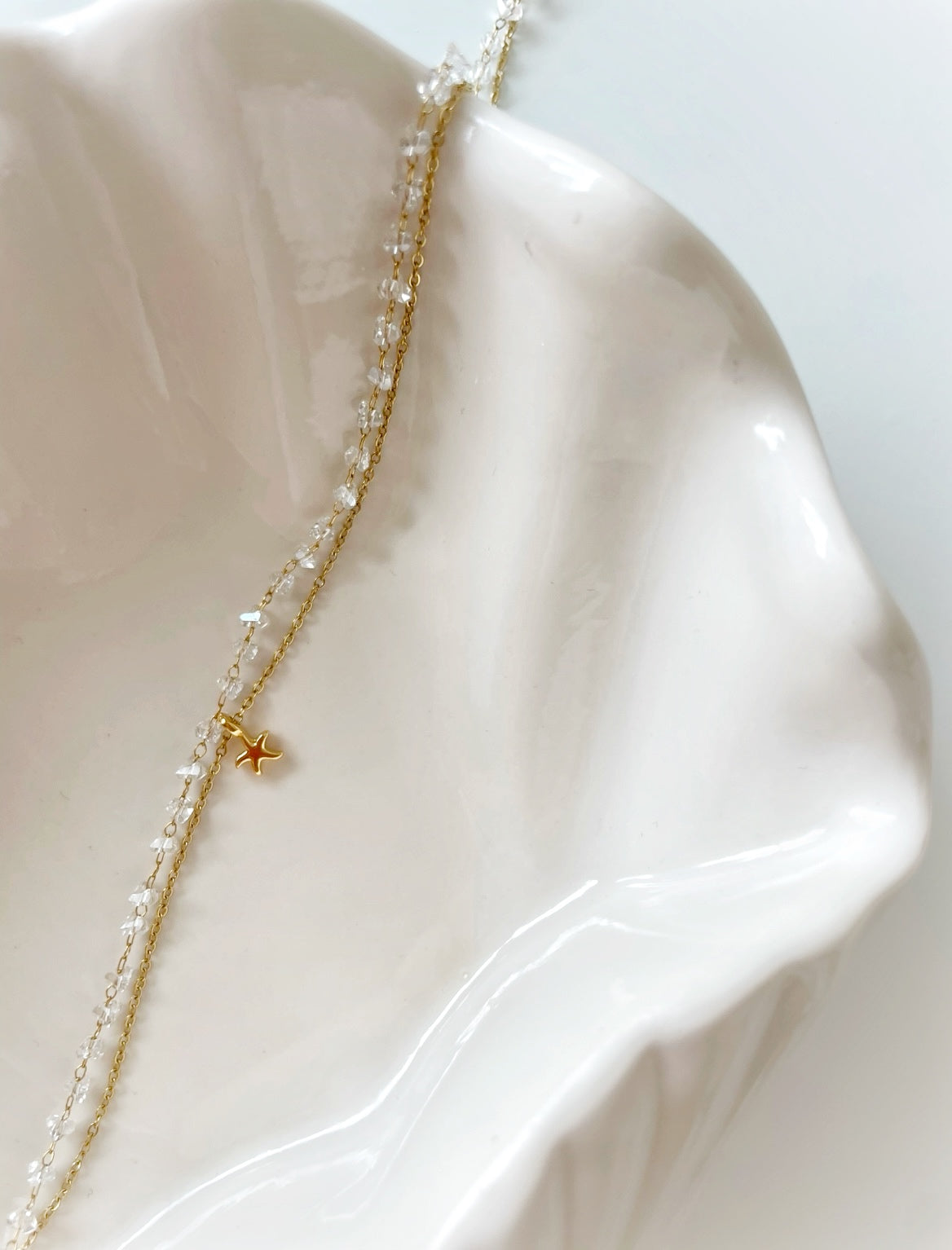 Crystelle Starfish Necklace