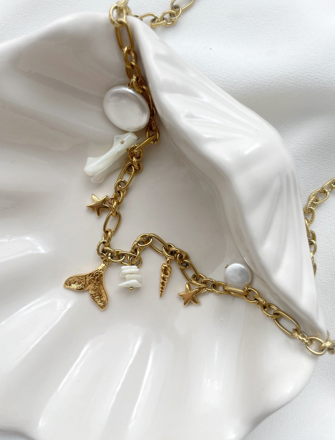 Marishell Pearl Necklace