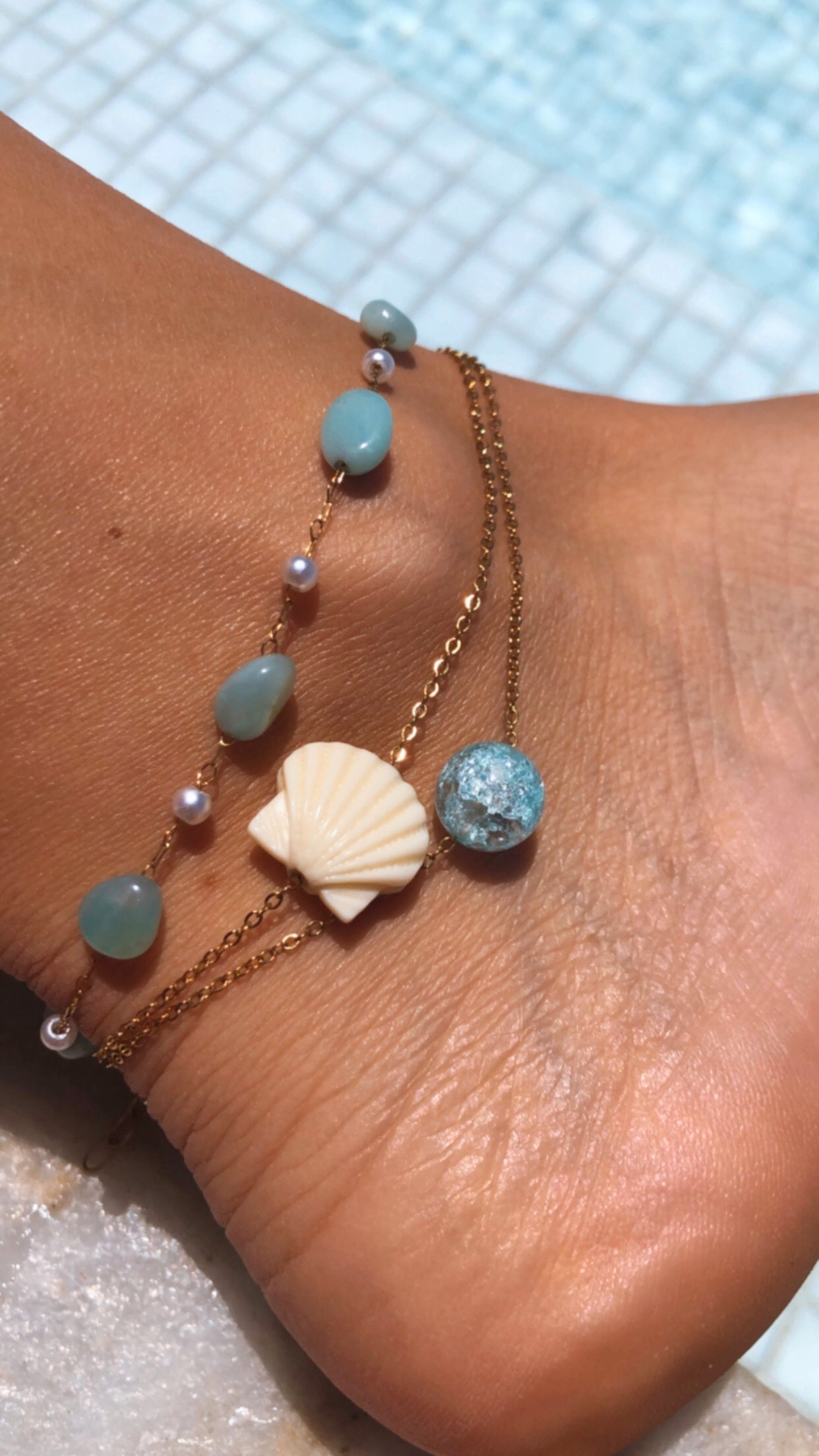 Summer Anklets