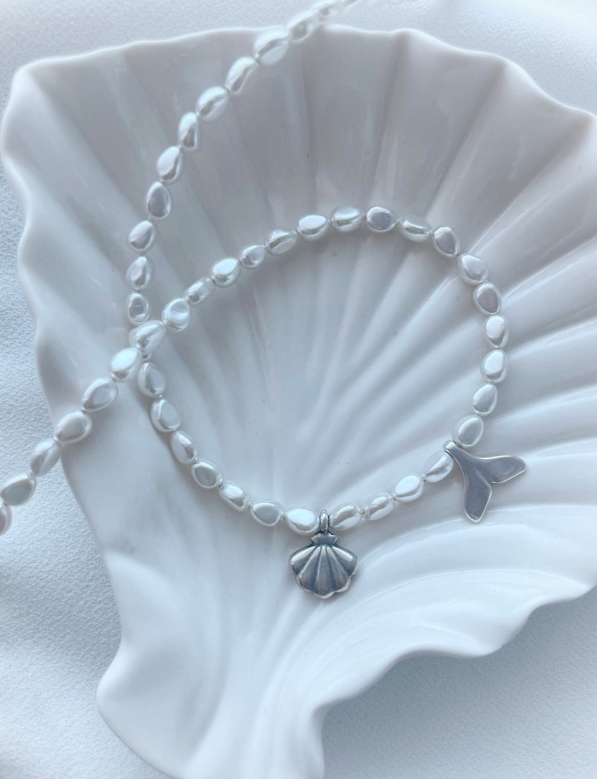 Silver Mermaid Necklace