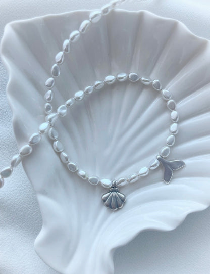 Silver Mermaid Necklace