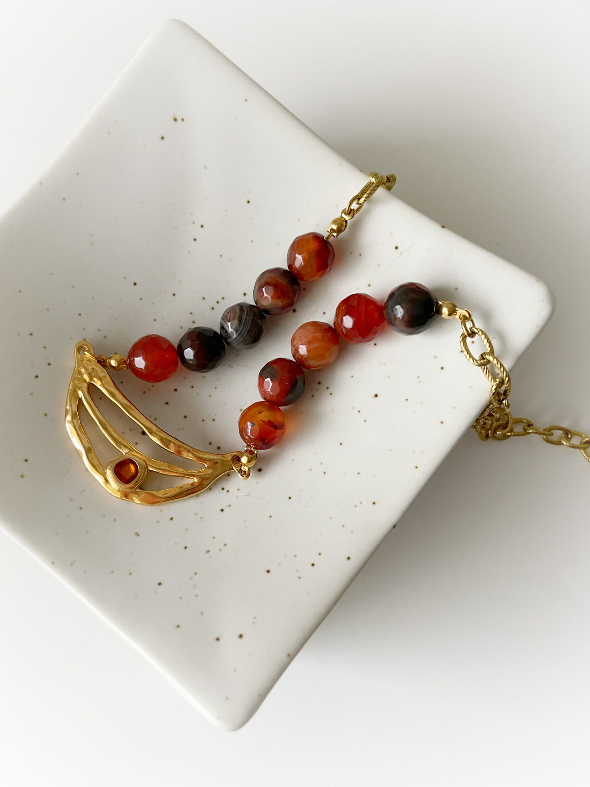 Amber Chain Necklace