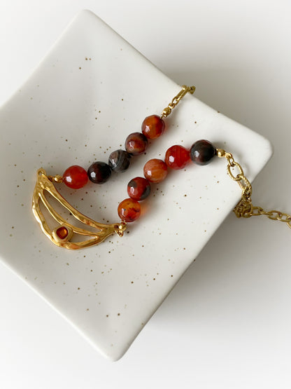Amber Chain Necklace