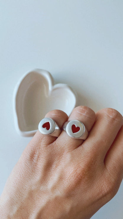 Red Heart Silver