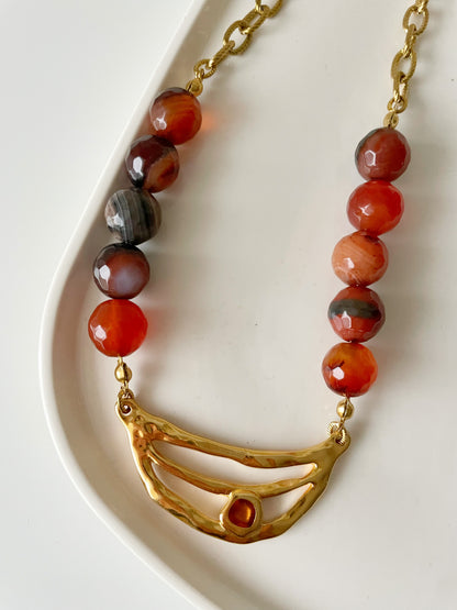 Amber Chain Necklace
