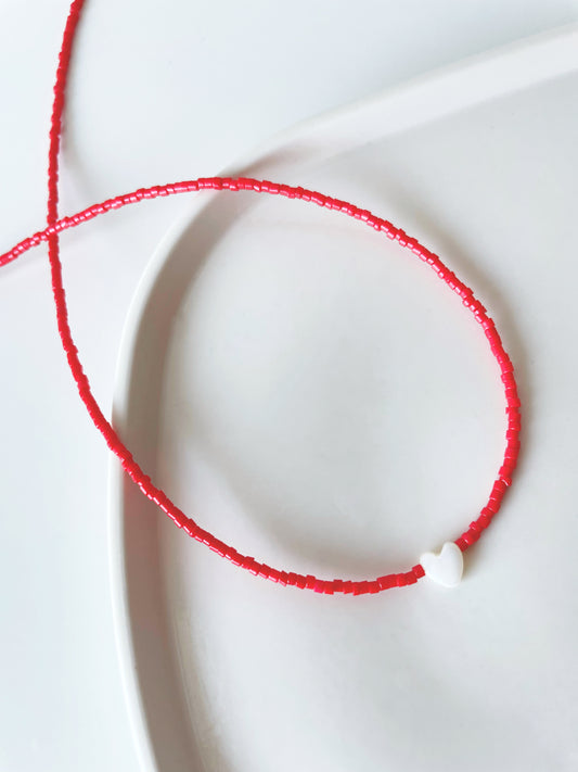 Hearts in Color Necklaces