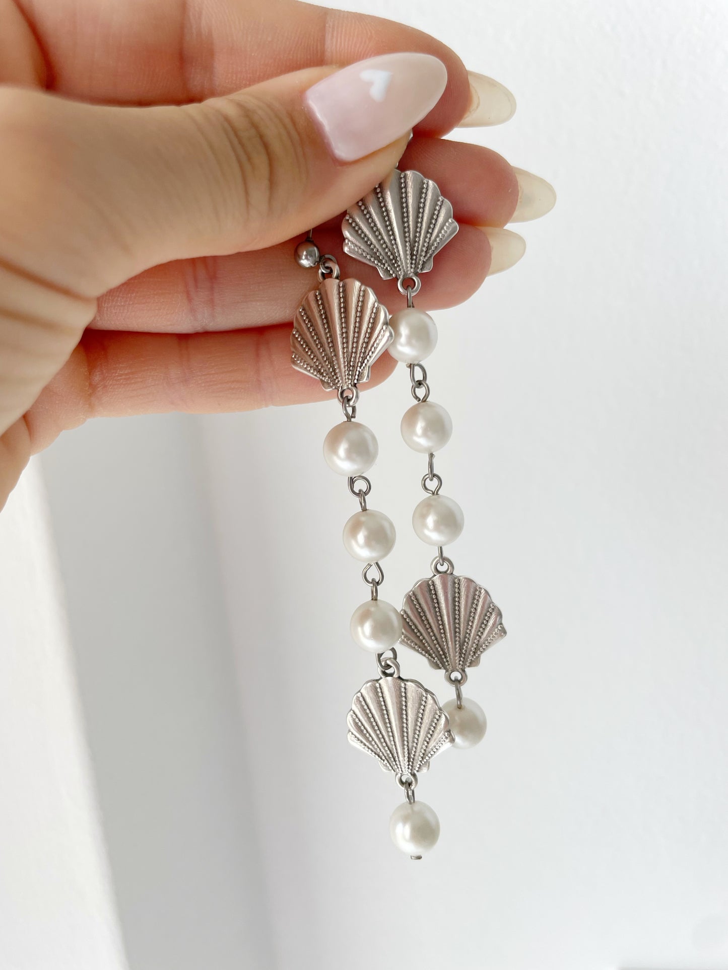 Moon Shell Earrings