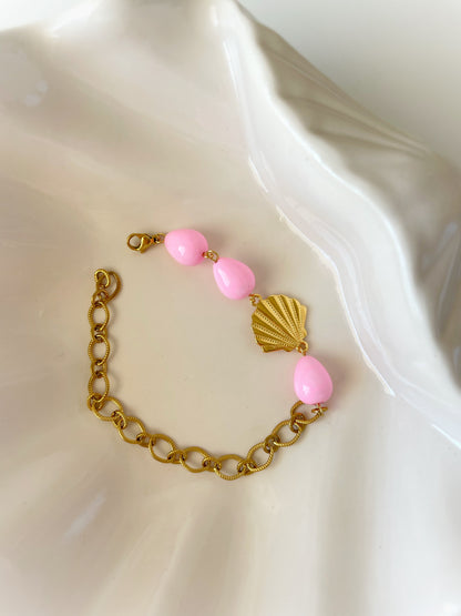 Blush Shell Bracelet