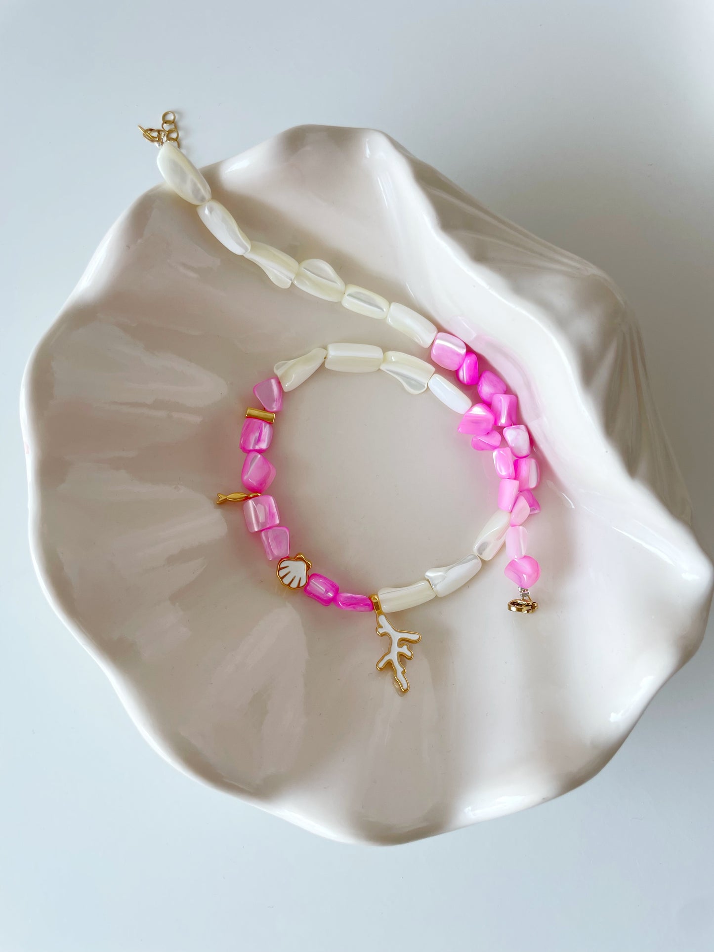 Pink Shore Necklace