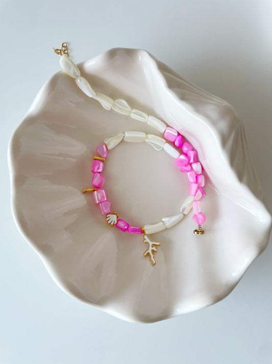 Pink Shore Necklace