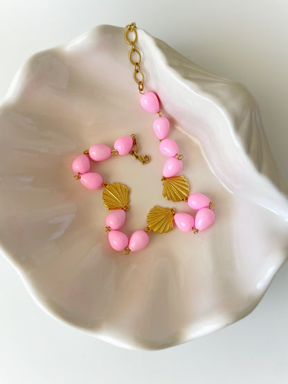 Blush Shell Necklace