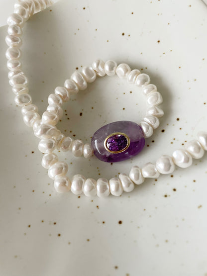 Amethyst Glow Necklace