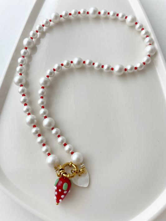 Strawberry Luxe Necklace