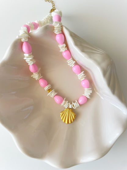 Coral Shell Necklace