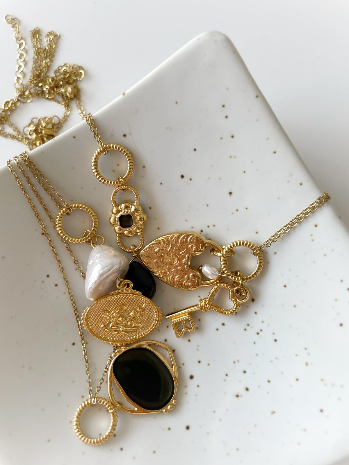 Golden Relic Necklace