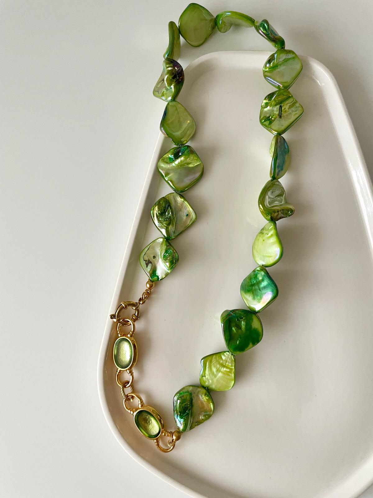 Pearl Green Necklace