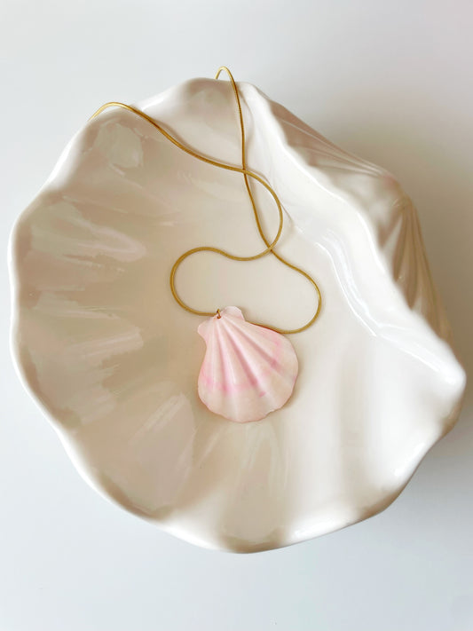 Rosé Shell Necklace