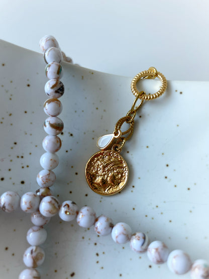 Marble Coins Necklace