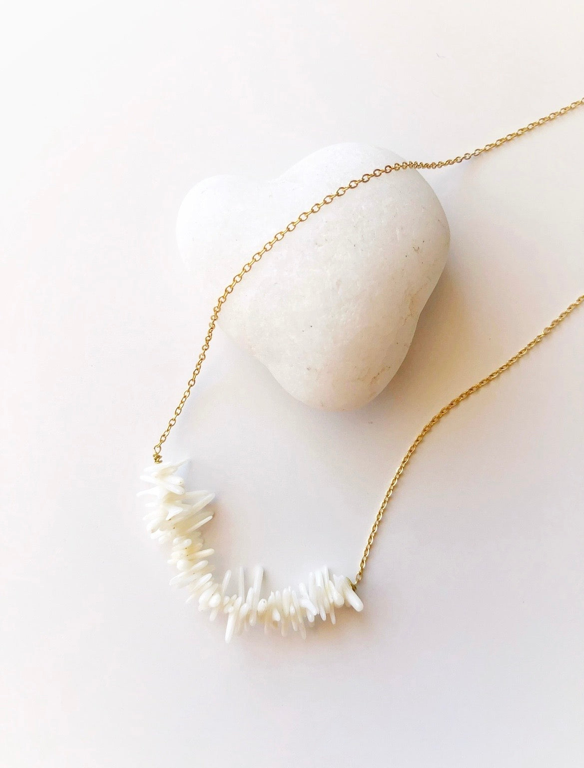 Celestian Coral Necklace