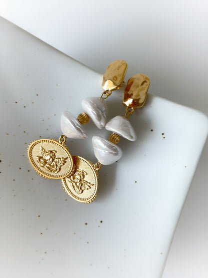 Celeste Angel Earrings
