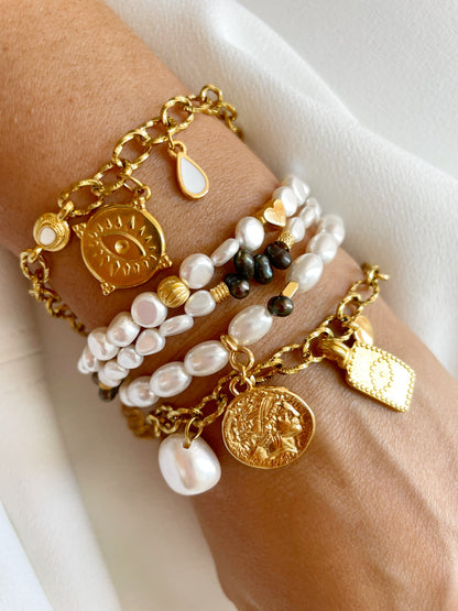 Pearl Notes Bracelet