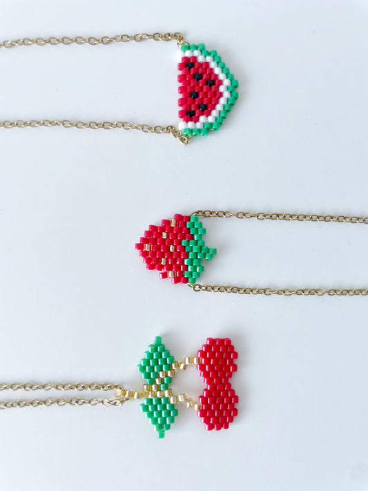 Summer Fruits Necklaces