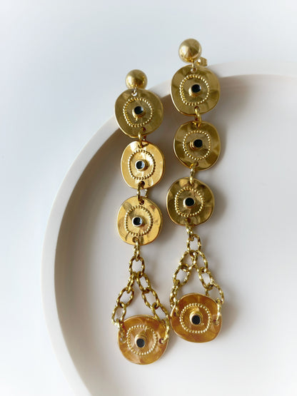 Midnight Loops Earrings
