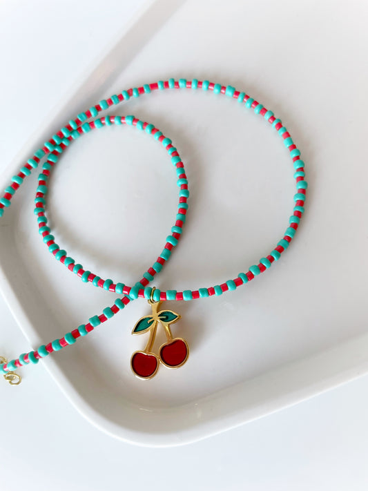 Cherry Kiss Necklace