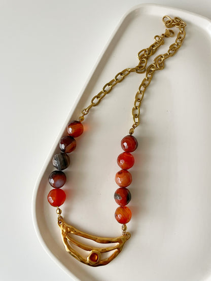Amber Chain Necklace