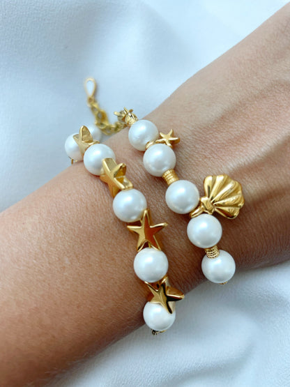 Pearlise Bracelet & Anklet