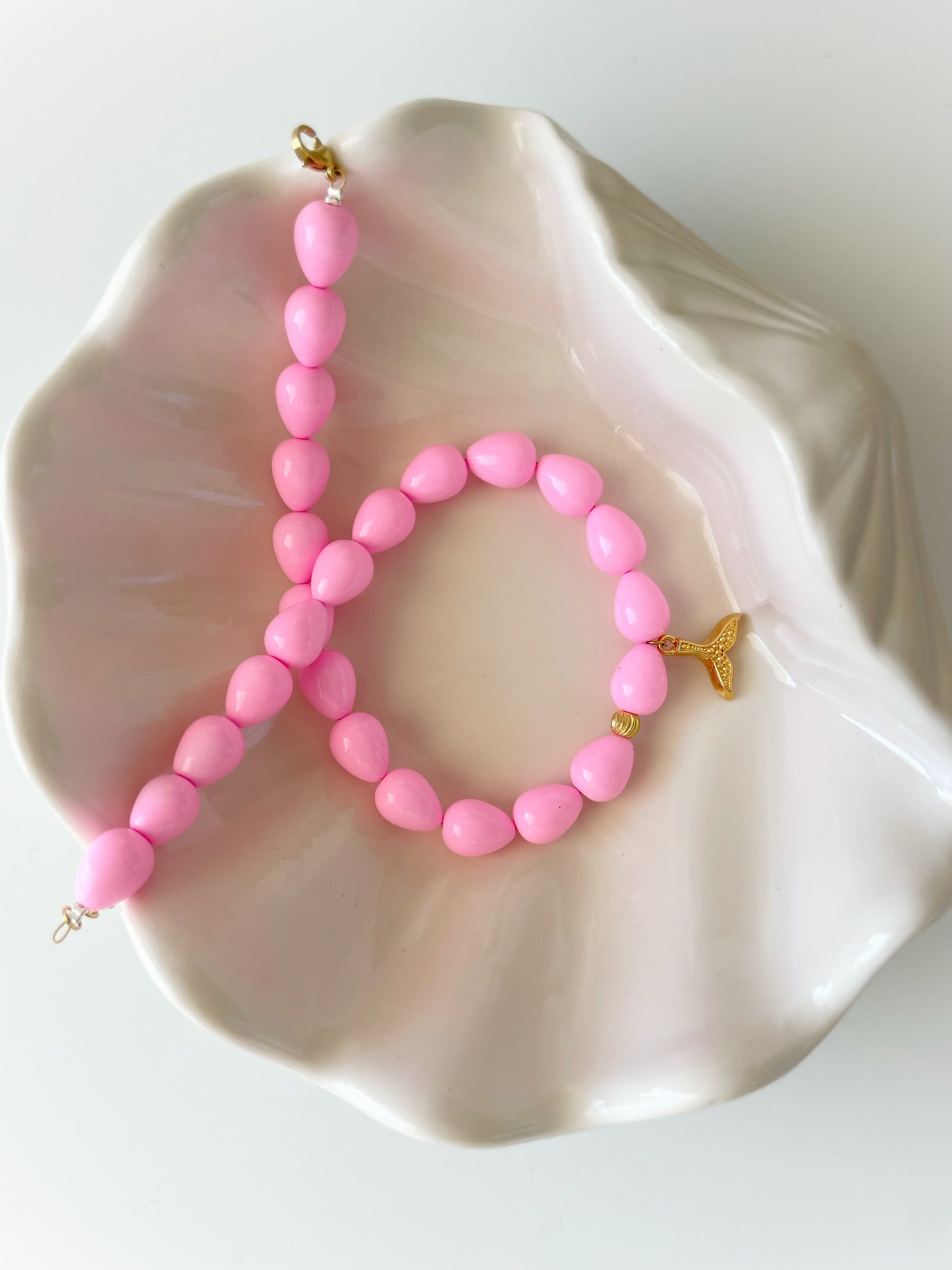 Pink Mermaid Necklace
