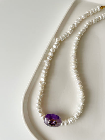 Amethyst Glow Necklace