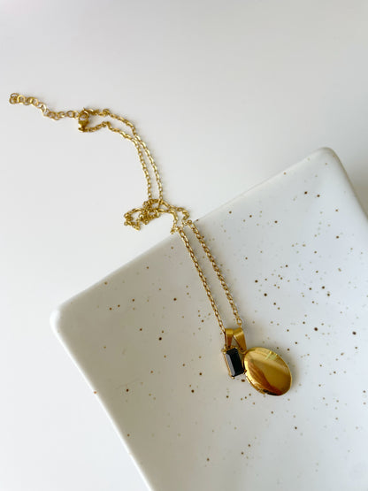 Dark Gold Necklace