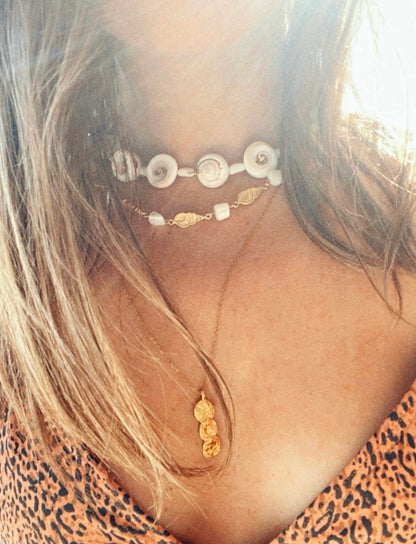 Shell Whirl Νecklace