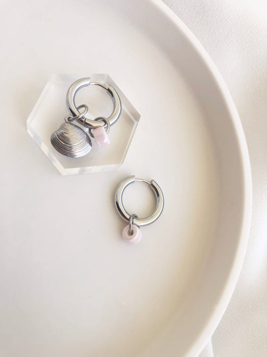 Rosy Shell Hoops